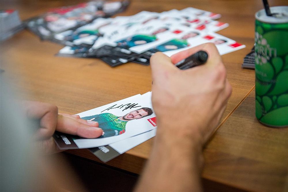 backaldrin, iba, Kornspitz Sportteam, Unterschrift, 2018