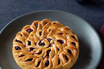 backaldrin, Mürbteig, Kirschkuchen, Kuchen