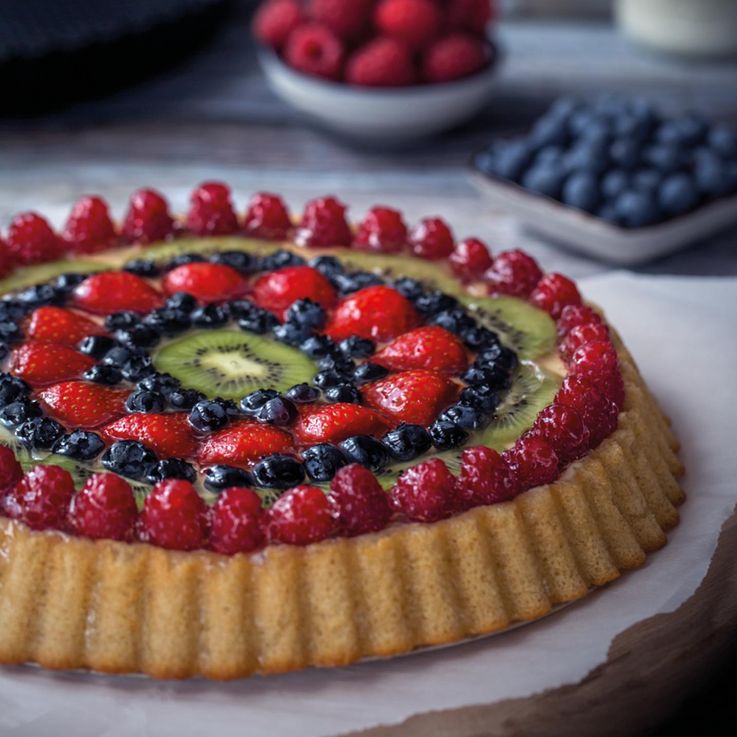 backaldrin, Feinbackwaren, Urkorn-Obstkuchen, UrkornKuchen Mix