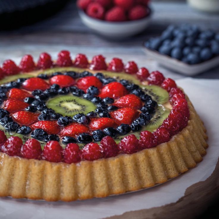 backaldrin, Feinbackwaren, Urkorn-Obstkuchen, UrkornKuchen Mix