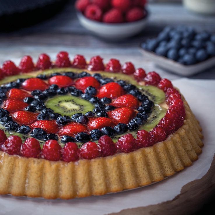 backaldrin, Feinbackwaren, Urkorn-Obstkuchen, UrkornKuchen Mix